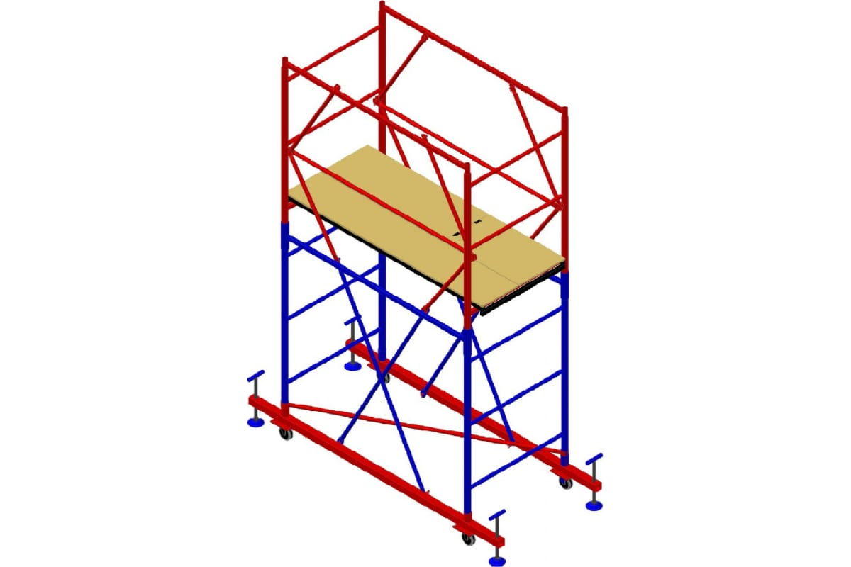 Вышка-тура МЕГА МЕГА-2 (Н=2,8 м) 385 